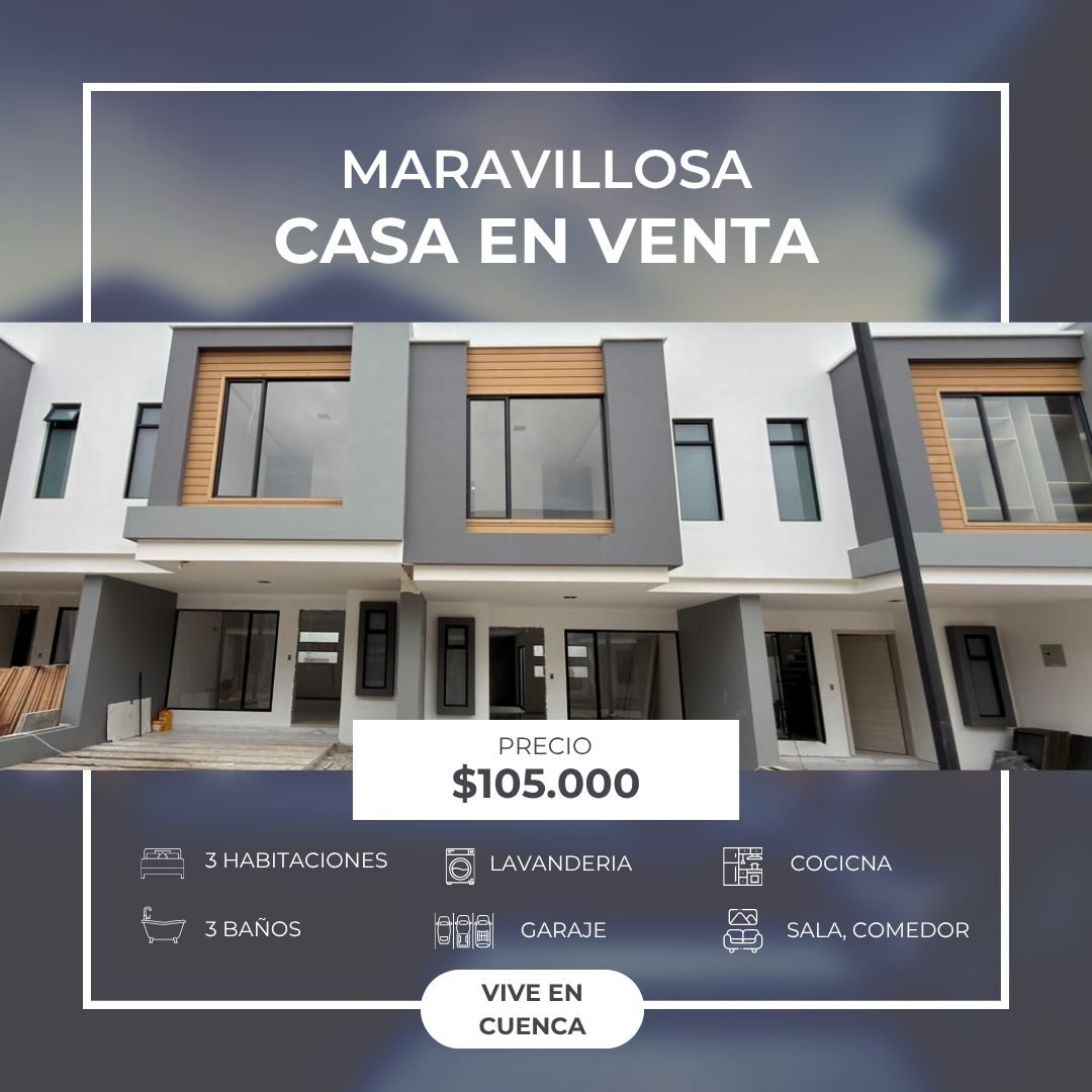Casas en Venta 10 y 11 - Sector Baños - Cuenca Ecuador 