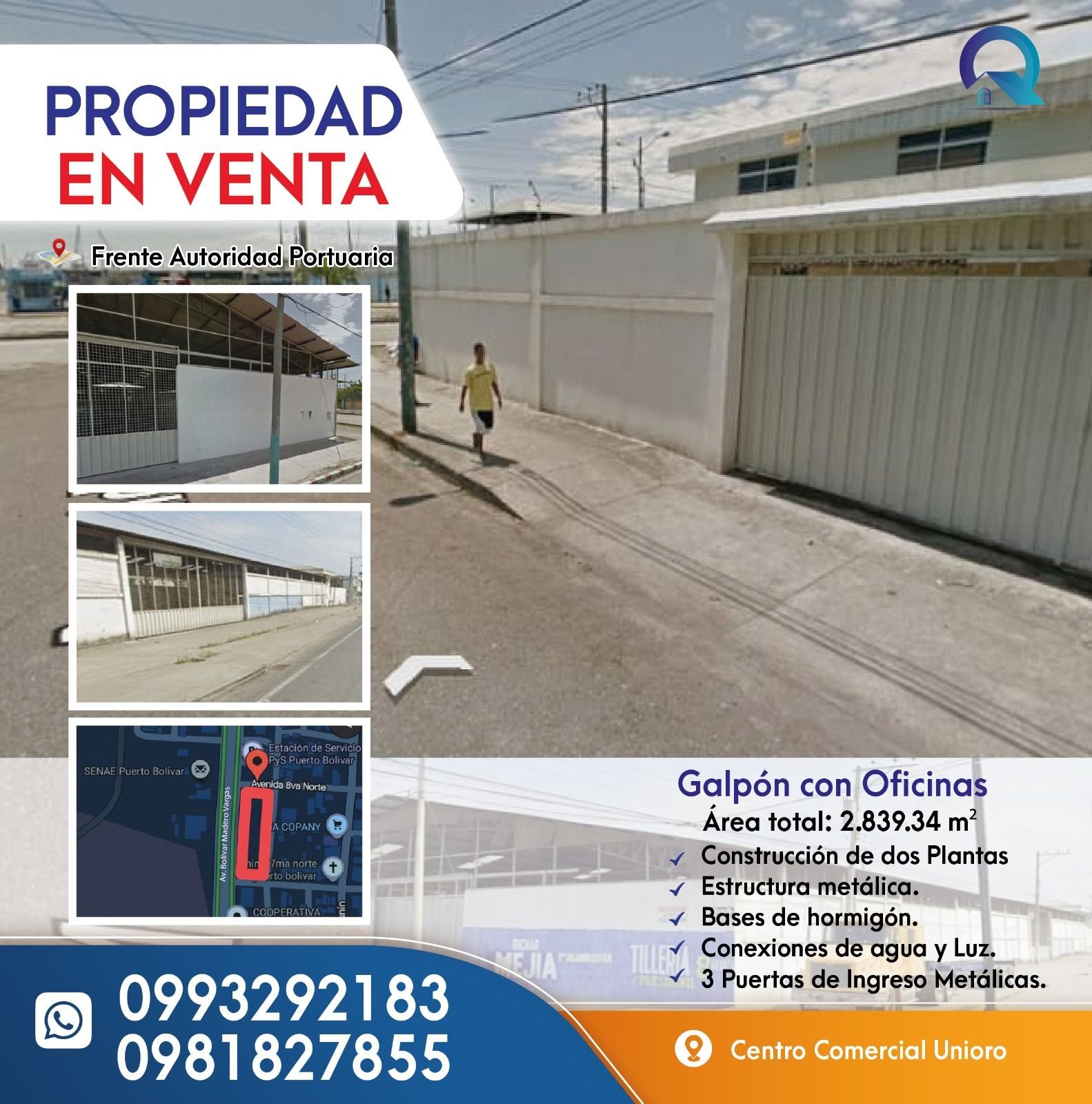 GALPÓN CON OFICINA